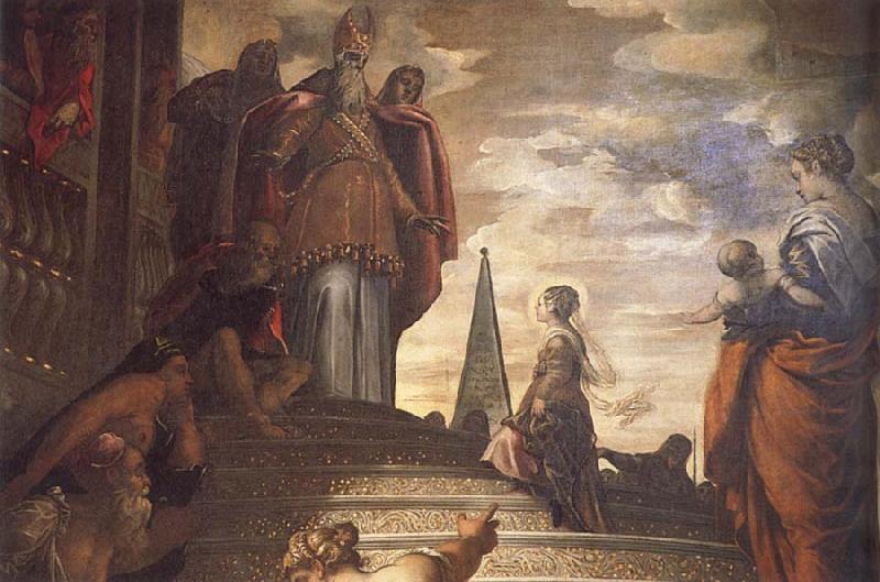 Jacopo Tintoretto Presentation of the Virgin at the Temple Germany oil painting art